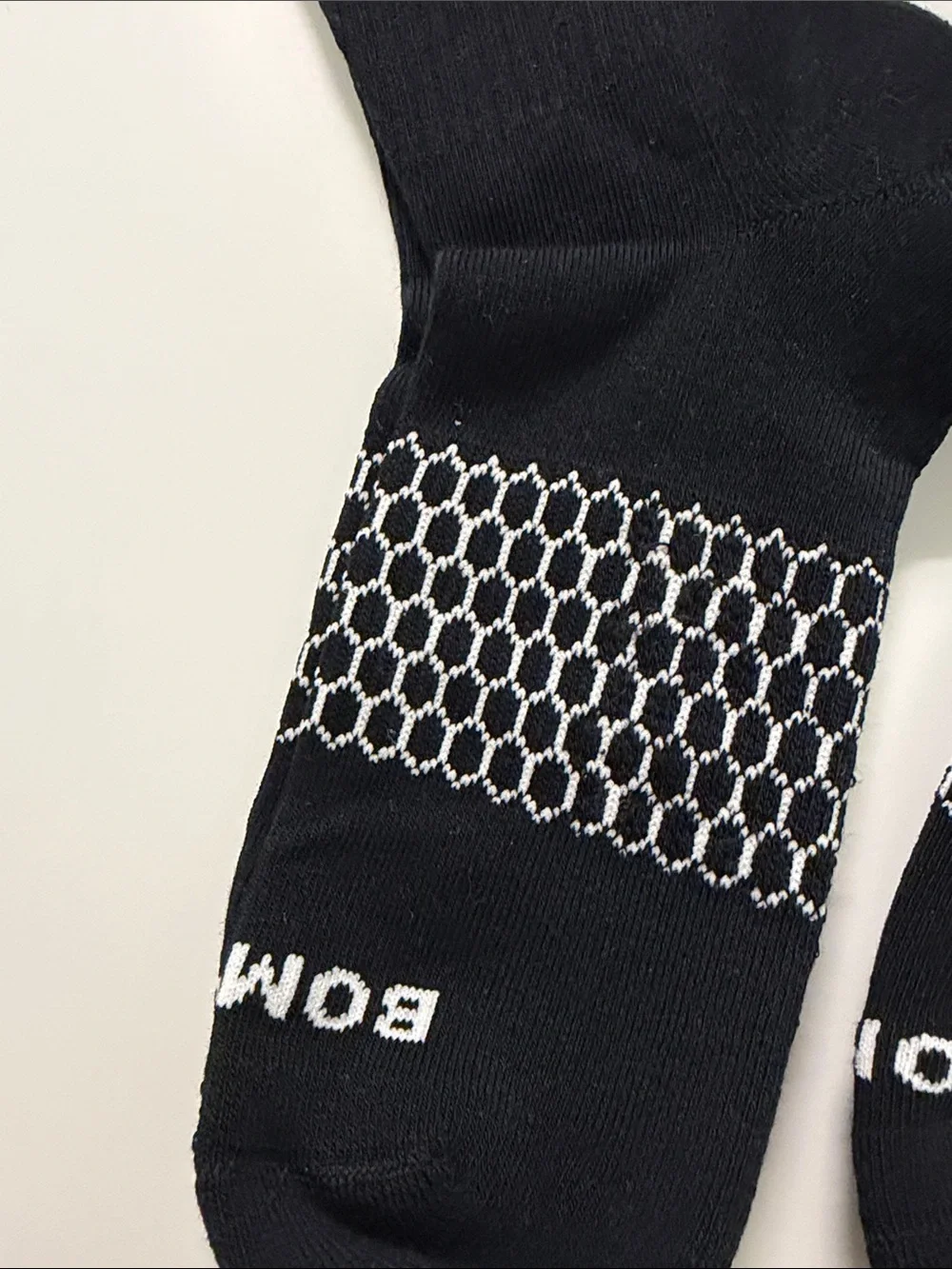 Bombas Black Athletic Crew Socks
